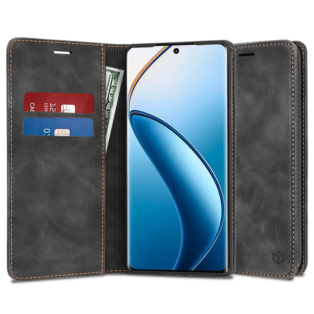 Hülle für Realme 12 Pro / 12 Pro+, Techsuit, Confy, Schwarz