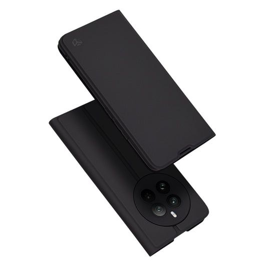 Hülle für Realme 12 Pro / 12 Pro+, Techsuit, Magskin Book, Schwarz