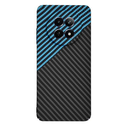 Custodia per Realme 12x / 12, Techsuit, Carbonite FiberShell, Nero Bleu