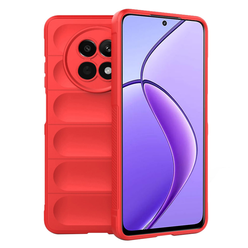 Case for Realme 12x / 12, Techsuit, Magic Shield, Red
