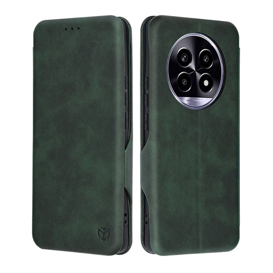 Custodia per Realme 13 Pro / 13 Pro+, Techsuit, Safe Wallet Plus, Verde