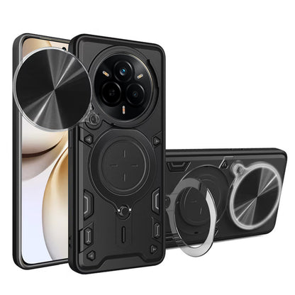Custodia per Realme 14 Pro+, Techsuit, CamGuard Pro, Nera