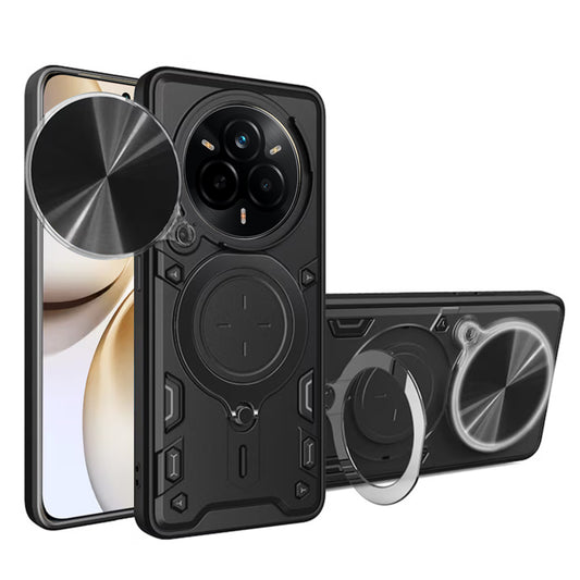 Custodia per Realme 14 Pro+, Techsuit, CamGuard Pro, Nera