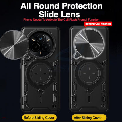 Custodia per Realme 14 Pro+, Techsuit, CamGuard Pro, Nera
