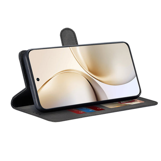 Custodia per Realme 14 Pro+, Techsuit, Diary Book, Nera