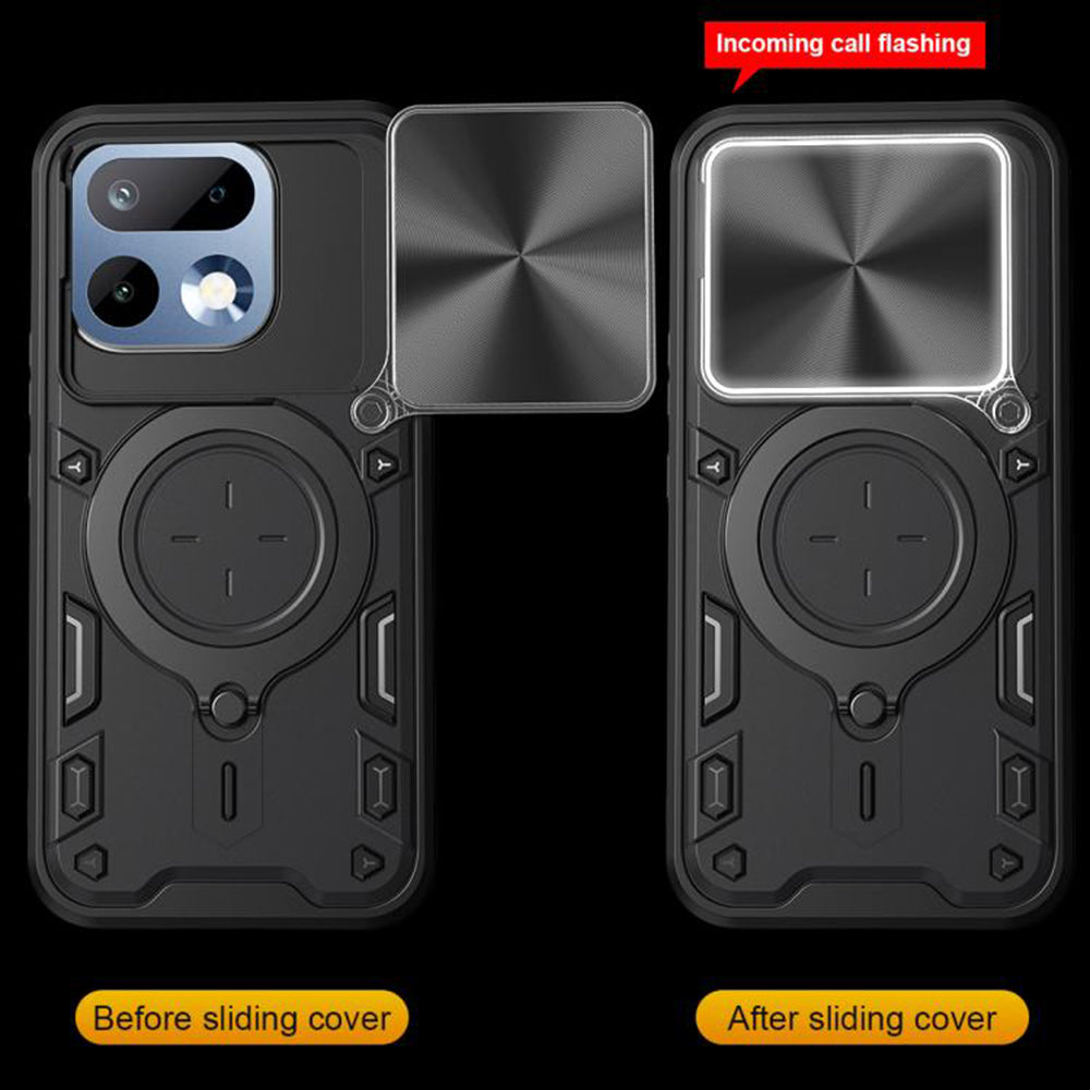 Custodia per Realme 16 Pro+, Techsuit, CamGuard Pro, Blu