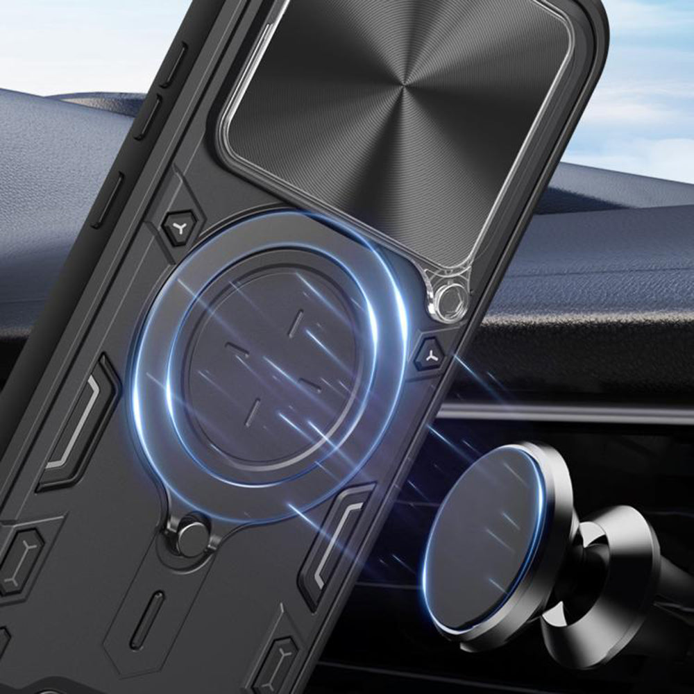Custodia per Realme 16 Pro+, Techsuit, CamGuard Pro, Blu