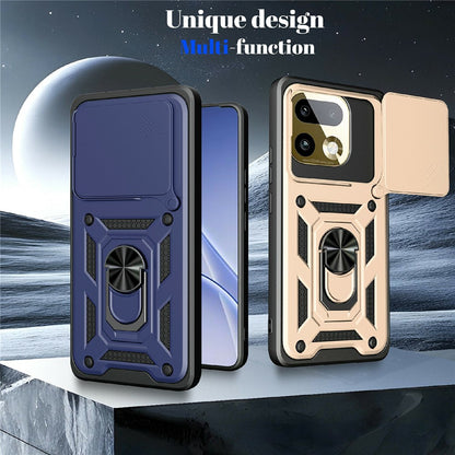 Hülle für Realme 16 Pro+, Techsuit, CamShield, Blau