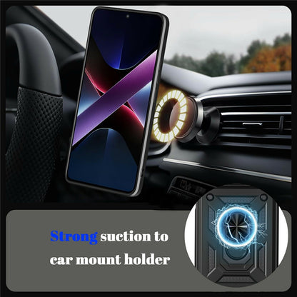 Hülle für Realme 16 Pro+, Techsuit, CamShield, Blau