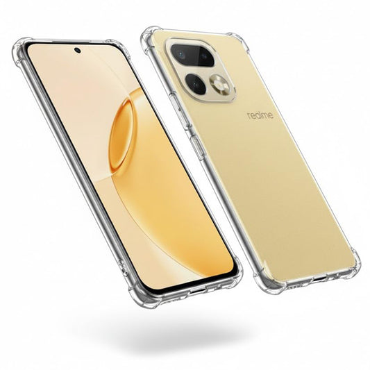 Hülle für Realme 16 Pro+, Techsuit, Shockproof Clear, Transparent