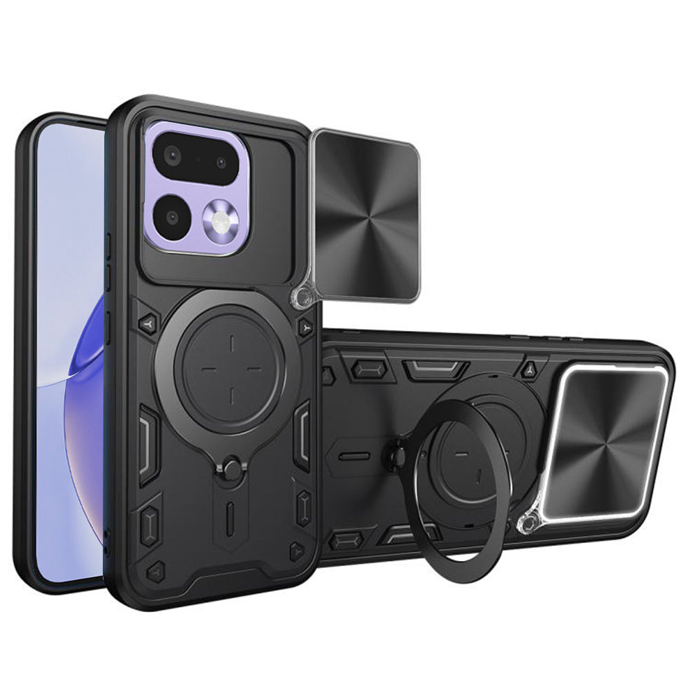 Custodia per Realme 16 Pro, Techsuit, CamGuard Pro, Nera