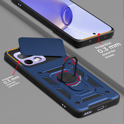 Hülle für Realme 16 Pro, Techsuit, CamShield, Blau