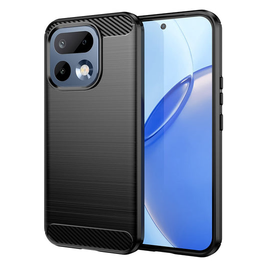 Hülle für Realme 16 Pro, Techsuit, Carbon, Schwarz