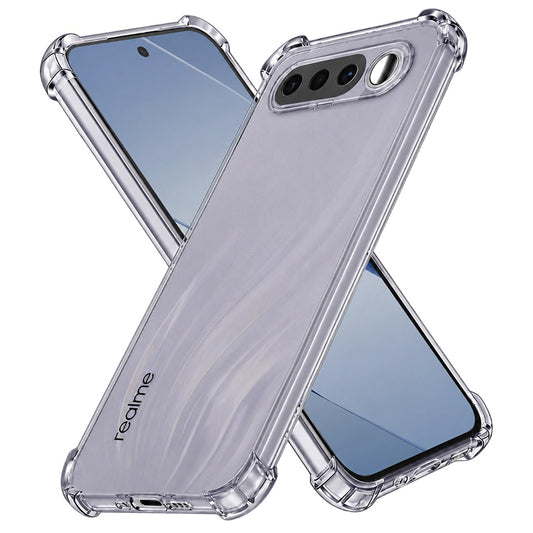 Coque pour Realme 16, Techsuit, Transparente Antichoc, Fumée