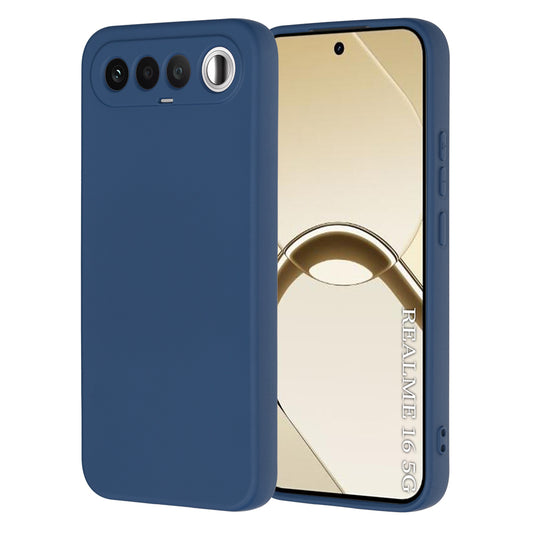 Coque pour Realme 16, Techsuit, SoftFlex, Bleu marine