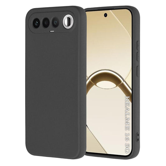 Coque pour Realme 16, Techsuit, SoftFlex, Noire