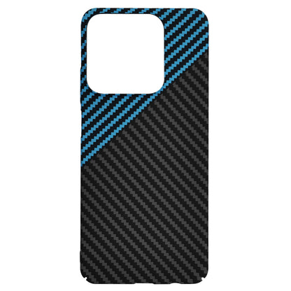 Case for Realme C63 / C61, Techsuit, Carbonite FiberShell, Black Blue