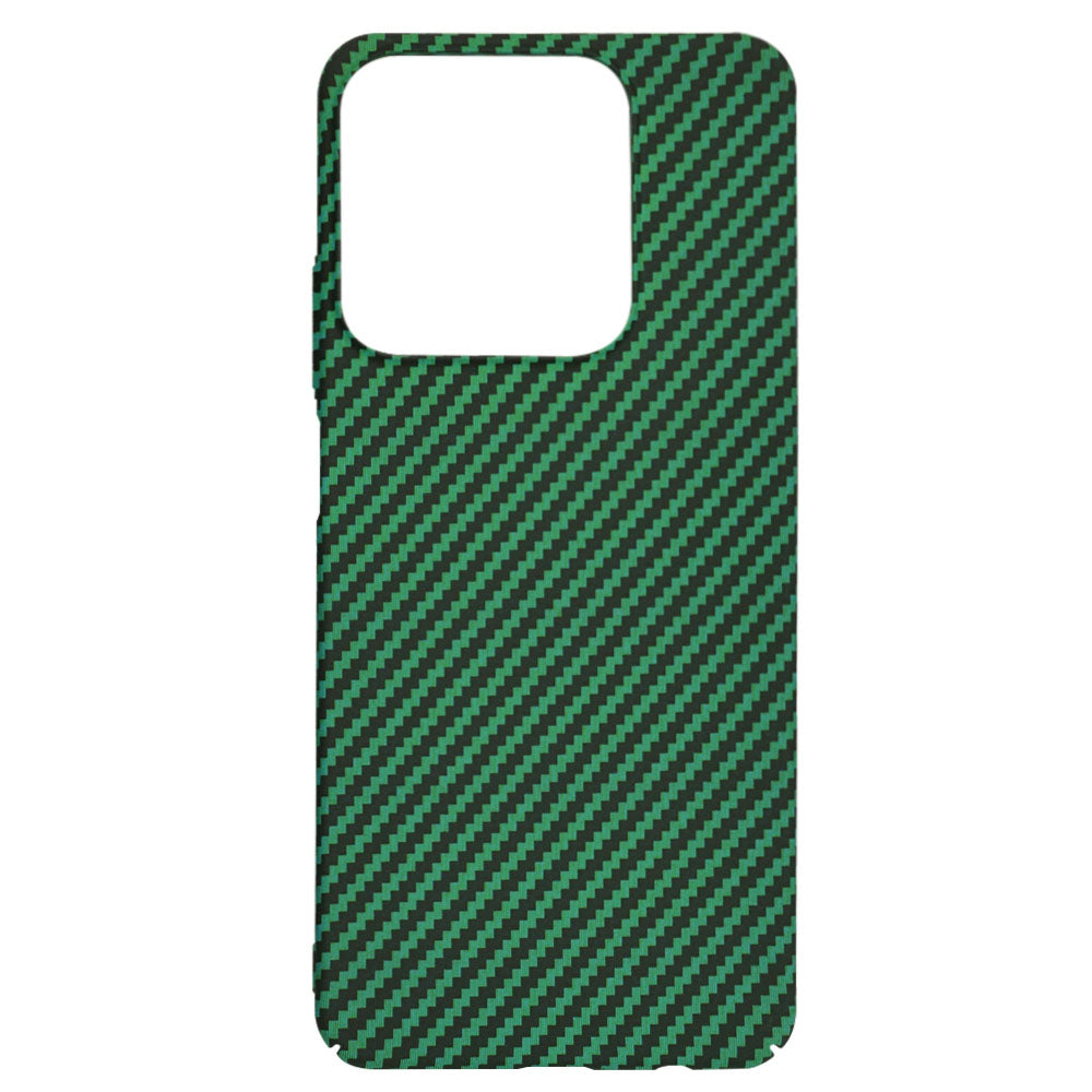 Coque pour Realme C63 / C61, Techsuit, Carbonite FiberShell, Vert