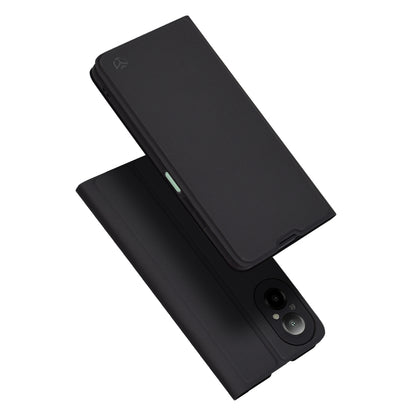 Custodia per Realme C67 4G, Techsuit, Magskin Book, Nera