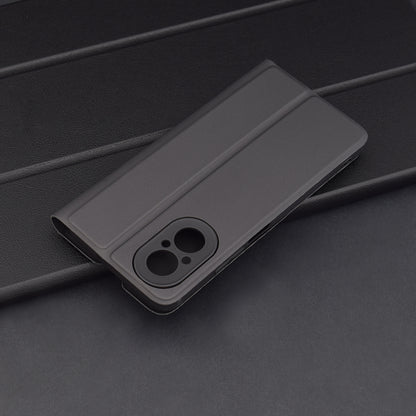 Custodia per Realme C67 4G, Techsuit, Magskin Book, Nera