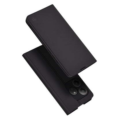 Coque pour Realme GT 6T / GT 6, Techsuit, Magskin Book, Noire