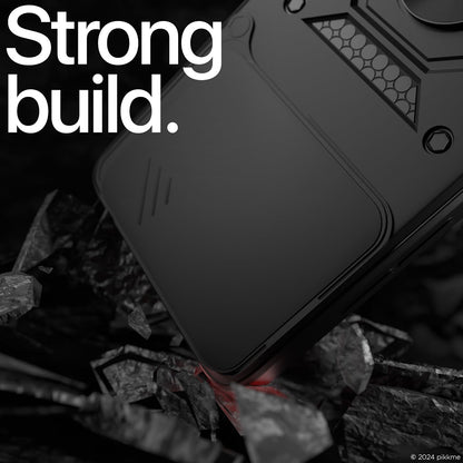 Hülle für Realme Note 70T, Techsuit, CamShield, Schwarz