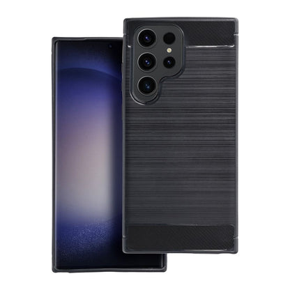 Custodia per Samsung Galaxy S24 Ultra S928, OEM, Carbonio, Nera