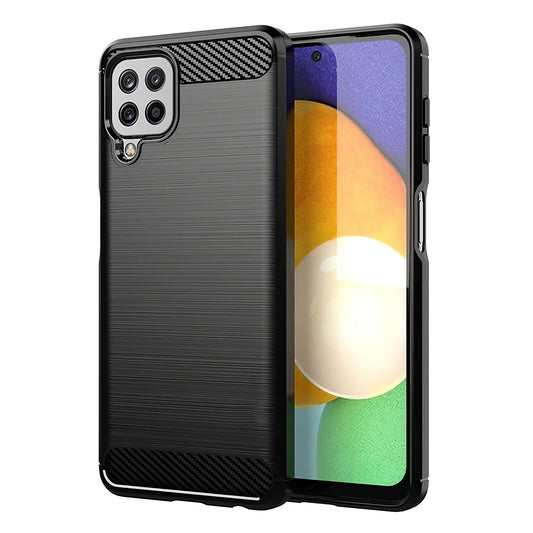 Coque pour Samsung Galaxy A22 A225, OEM, Carbone, Noire