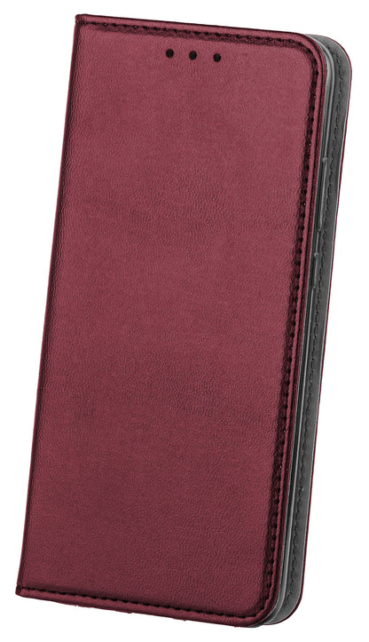 Coque pour Samsung Galaxy A06 A065, OEM, Smart Magnetic, Bordeaux