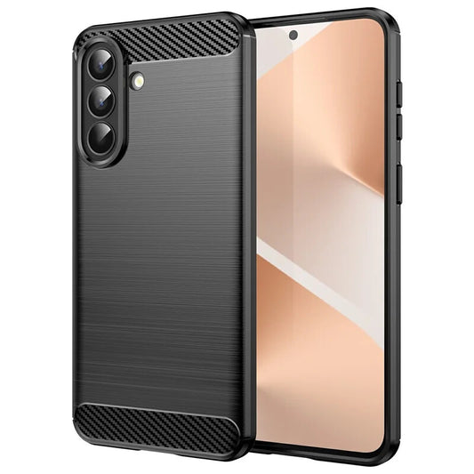 Custodia per Samsung Galaxy A57 5G, OEM, Carbon Pro, Nera