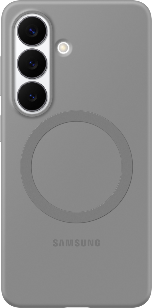 Étui pour Samsung Galaxy S26 S942, Coque Magnétique en Silicone, Gris EF-ES942CJEGWW