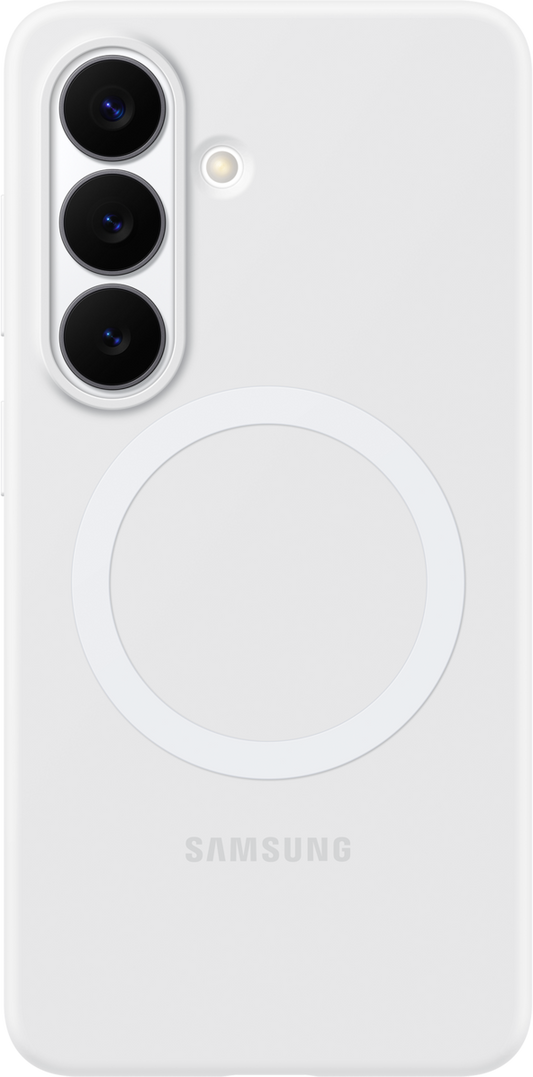 Étui pour Samsung Galaxy S26 S942, Coque Magnétique en Silicone, Blanc EF-ES942CWEGWW