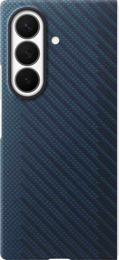 Custodia per Samsung Galaxy Z Fold8 Ultra F976, Carbon Magnet Case, Blu Navy EF-KF976SNEGWW