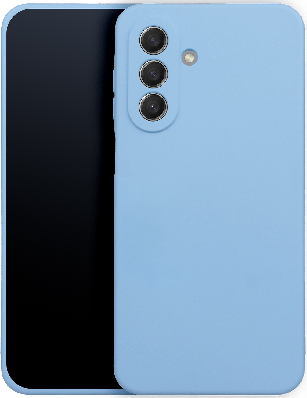 Hülle für Samsung Galaxy A18 5G A186 / A18 4G A185 / A17 4G A175 / A17 5G A176, OEM, Silikon, Blau