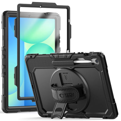 Coque pour Samsung Galaxy Tab S10 FE+, Tech-Protect, Solid, Noire