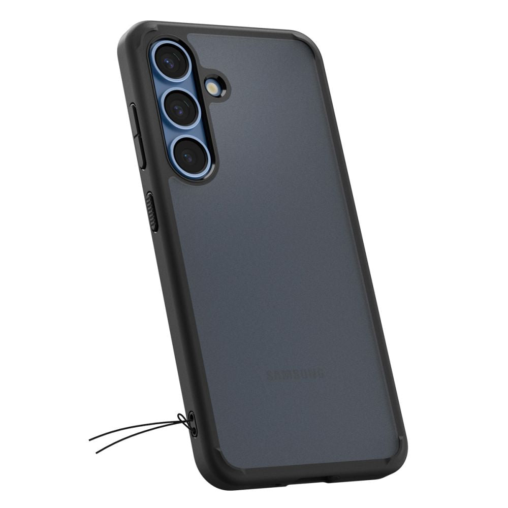 Coque pour Samsung Galaxy S25 S931, Spigen, Ultra Hybrid, Noir Satiné ACS09007