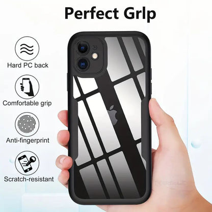 Custodia per Samsung Galaxy S25 S931, Techsuit, ColorVerse 360, Nera