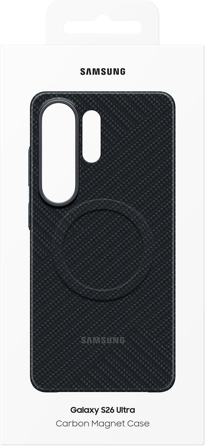 Coque pour Samsung Galaxy S26 Ultra S948, Carbon Magnet Case, Noire EF-KS948SNEGWW