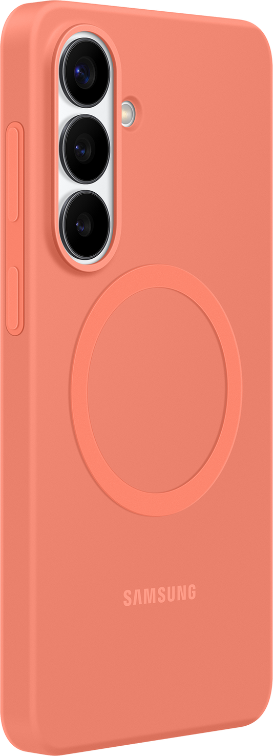 Étui pour Samsung Galaxy S26 Plus S947, Silicone Magnet Case, Rouge EF-ES947COEGWW