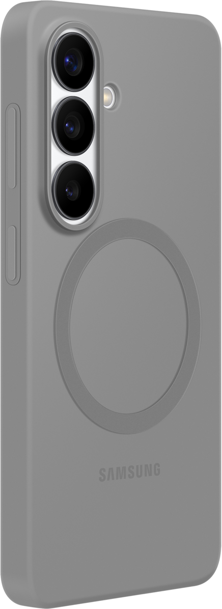 Étui pour Samsung Galaxy S26 S942, Coque Magnétique en Silicone, Gris EF-ES942CJEGWW