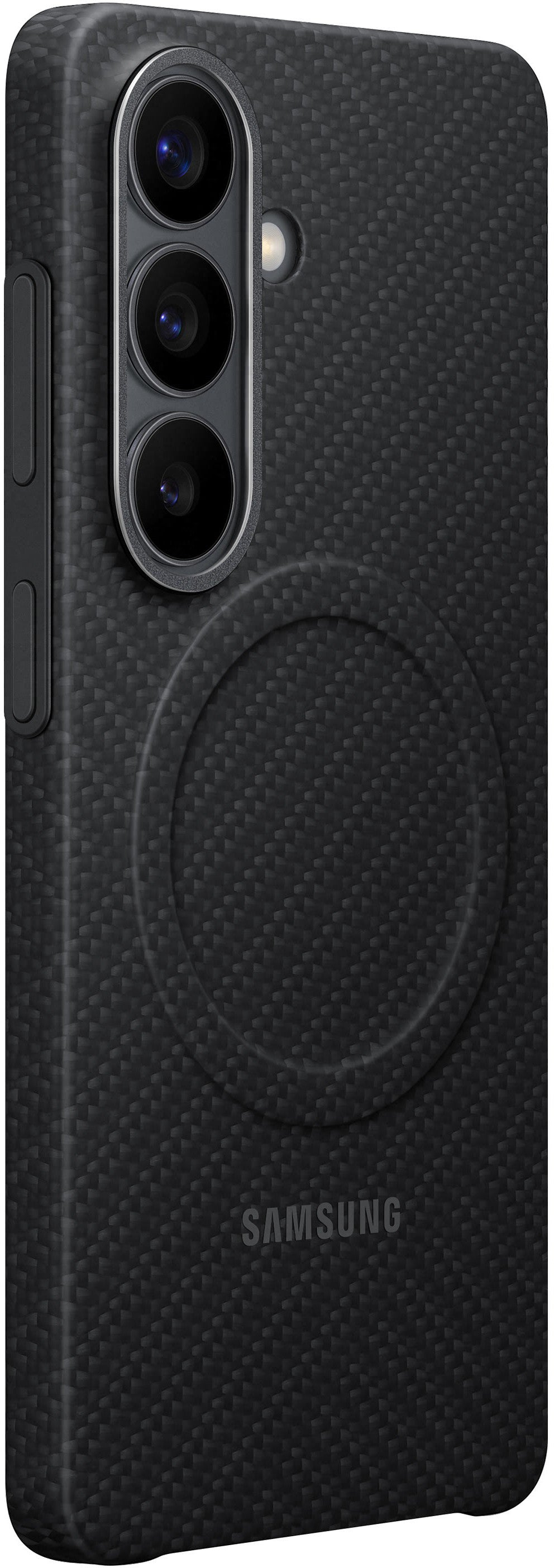 Custodia per Samsung Galaxy S26 S942, Carbon Magnet Case, Nera EF-KS942SNEGWW