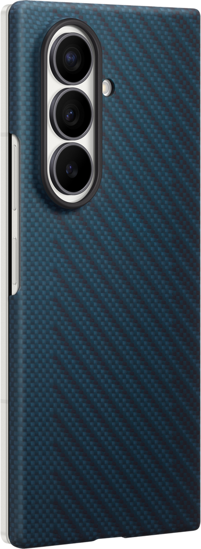 Custodia per Samsung Galaxy Z Fold8 Ultra F976, Carbon Magnet Case, Blu Navy EF-KF976SNEGWW