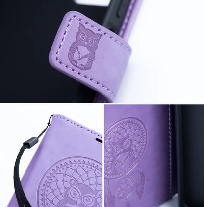Custodia per Samsung Galaxy A52s 5G A528 / A52 5G A526 / A52 A525, OEM, MEZZO Dream Catcher, Viola