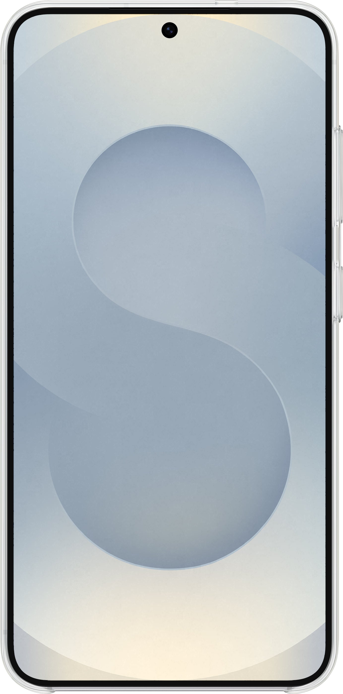 Hülle für Samsung Galaxy S25 S931, Standing Grip, Weiß EF-GS931CWEGWW