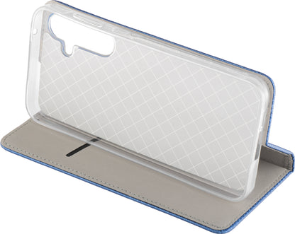 Custodia per Samsung Galaxy A57 5G, OEM, Smart Magnet, Blu Navy