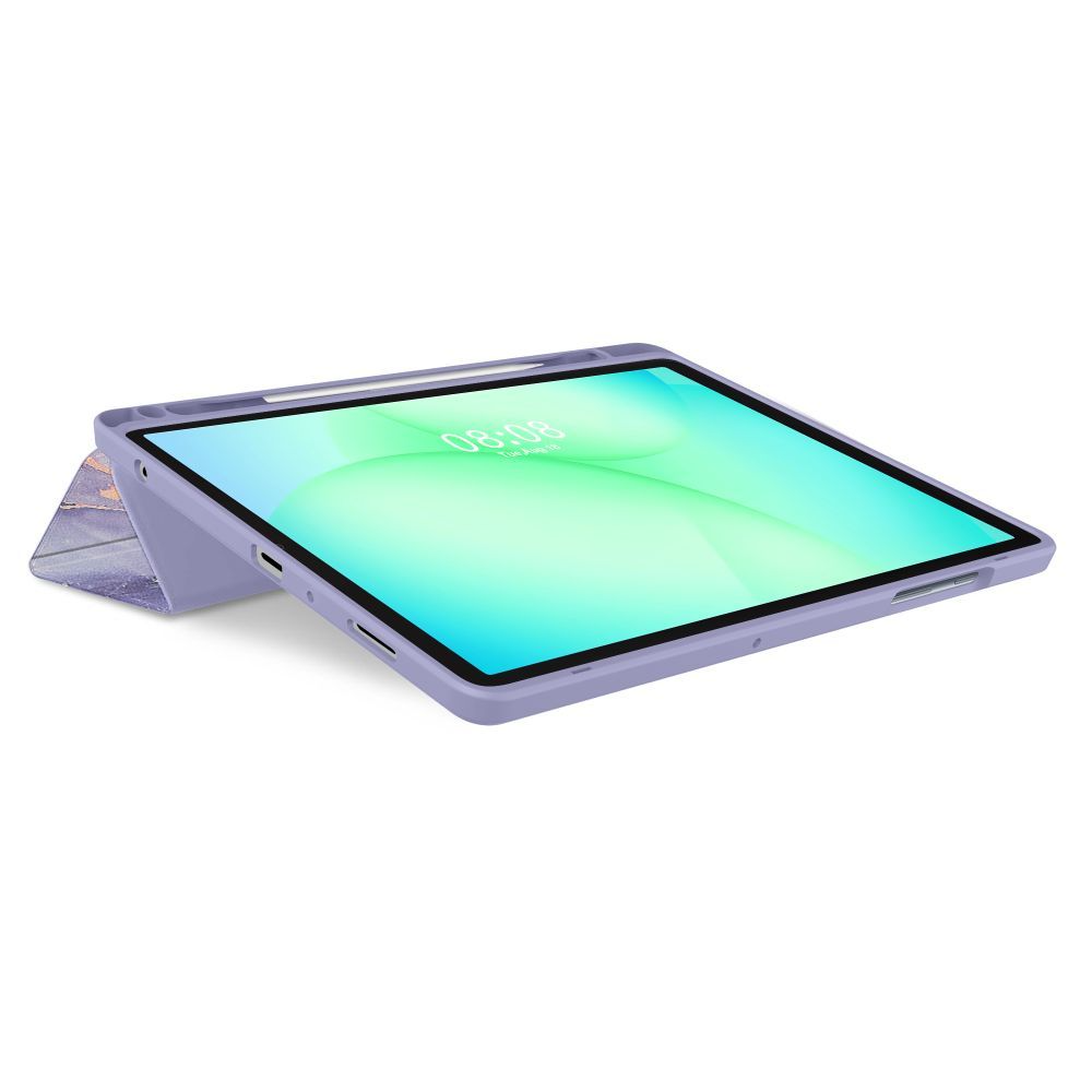 Hülle für Samsung Galaxy Tab A11 / Tab A9, Tech-Protect, SC PEN Hybrid, Violett