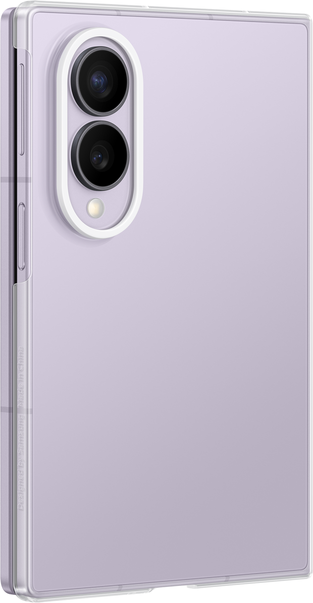 Custodia per Samsung Galaxy Z Fold8 F971, Clear Case, Trasparente EF-QF971CTEGWW