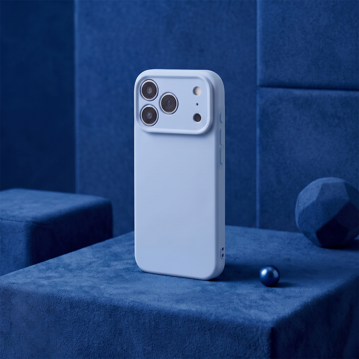Hülle für Samsung Galaxy A18 5G A186 / A18 4G A185 / A17 4G A175 / A17 5G A176, OEM, Silikon, Blau