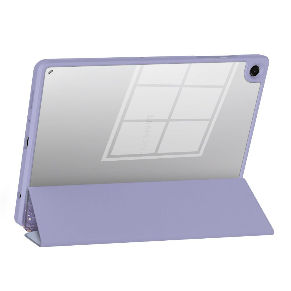 Hülle für Samsung Galaxy Tab A11 / Tab A9, Tech-Protect, SC PEN Hybrid, Violett