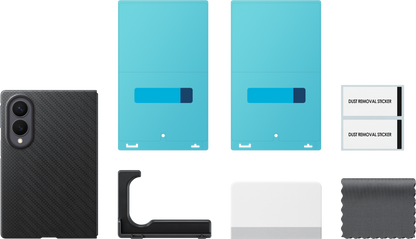 Coque pour Samsung Galaxy Z Fold8 F971, Carbon Magnet Case, Noire EF-KF971SBEGWW